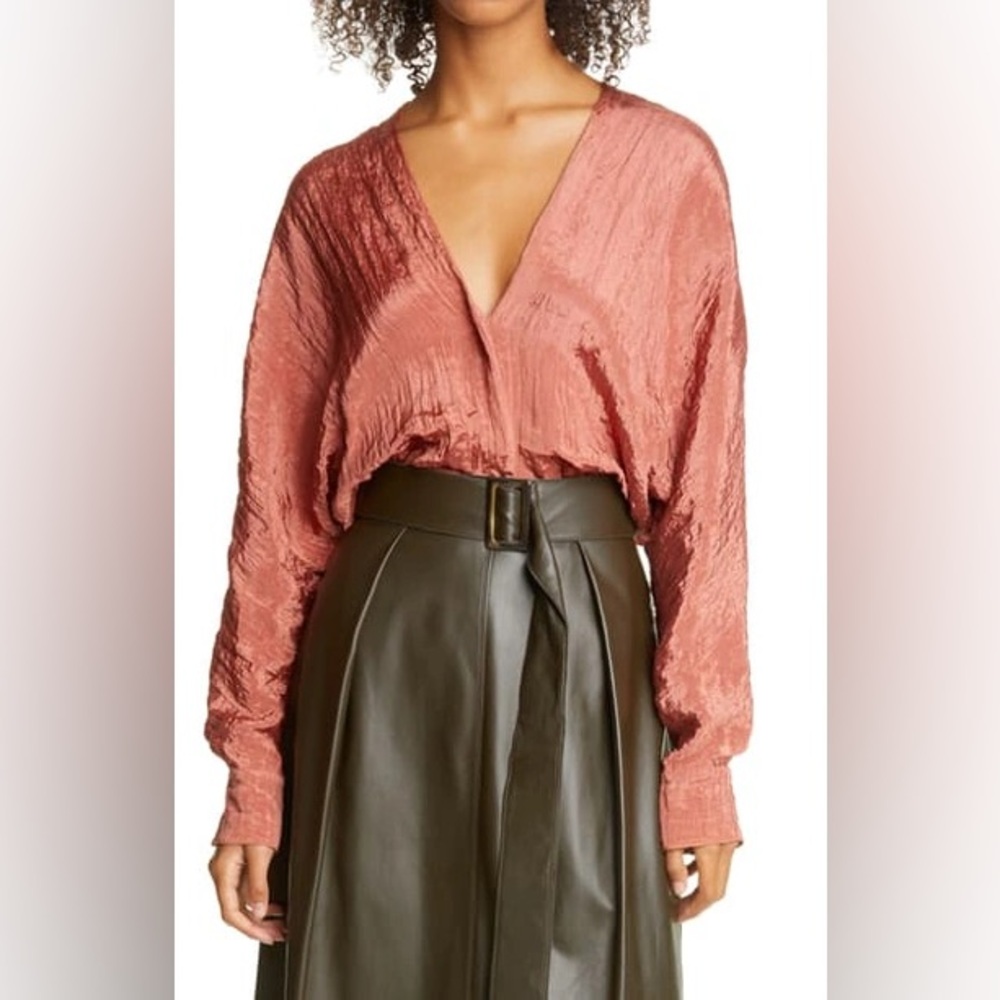 Vince Women's Blouse in Rust